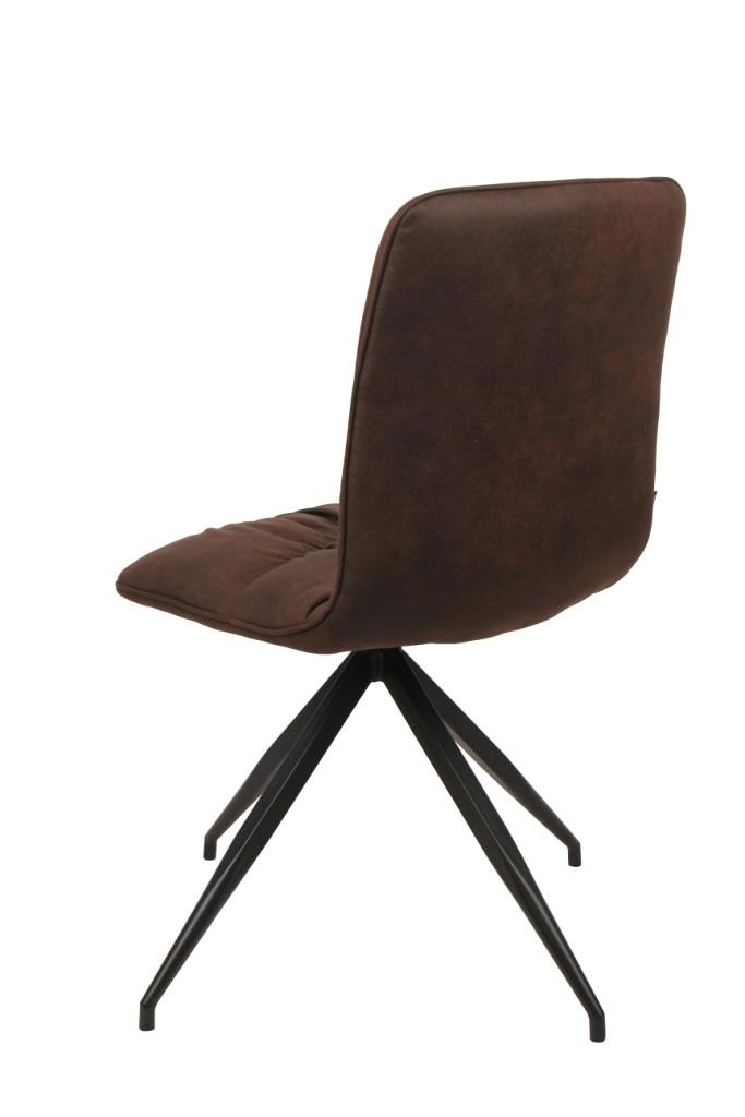 Dining Chair Alba Brown Domestica – Product View on White
