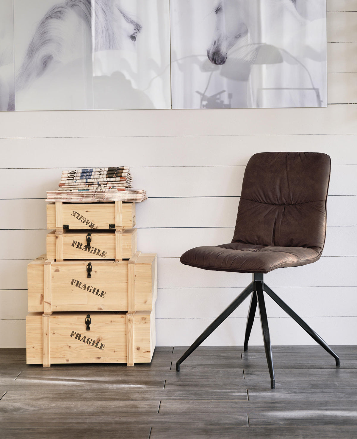 Dining Chair Alba Brown Domestica – Lifestyle