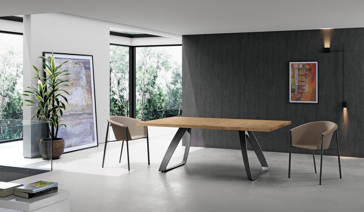 Dining Table Bridge 160 cm Natural Oak Domestica – Lifestyle