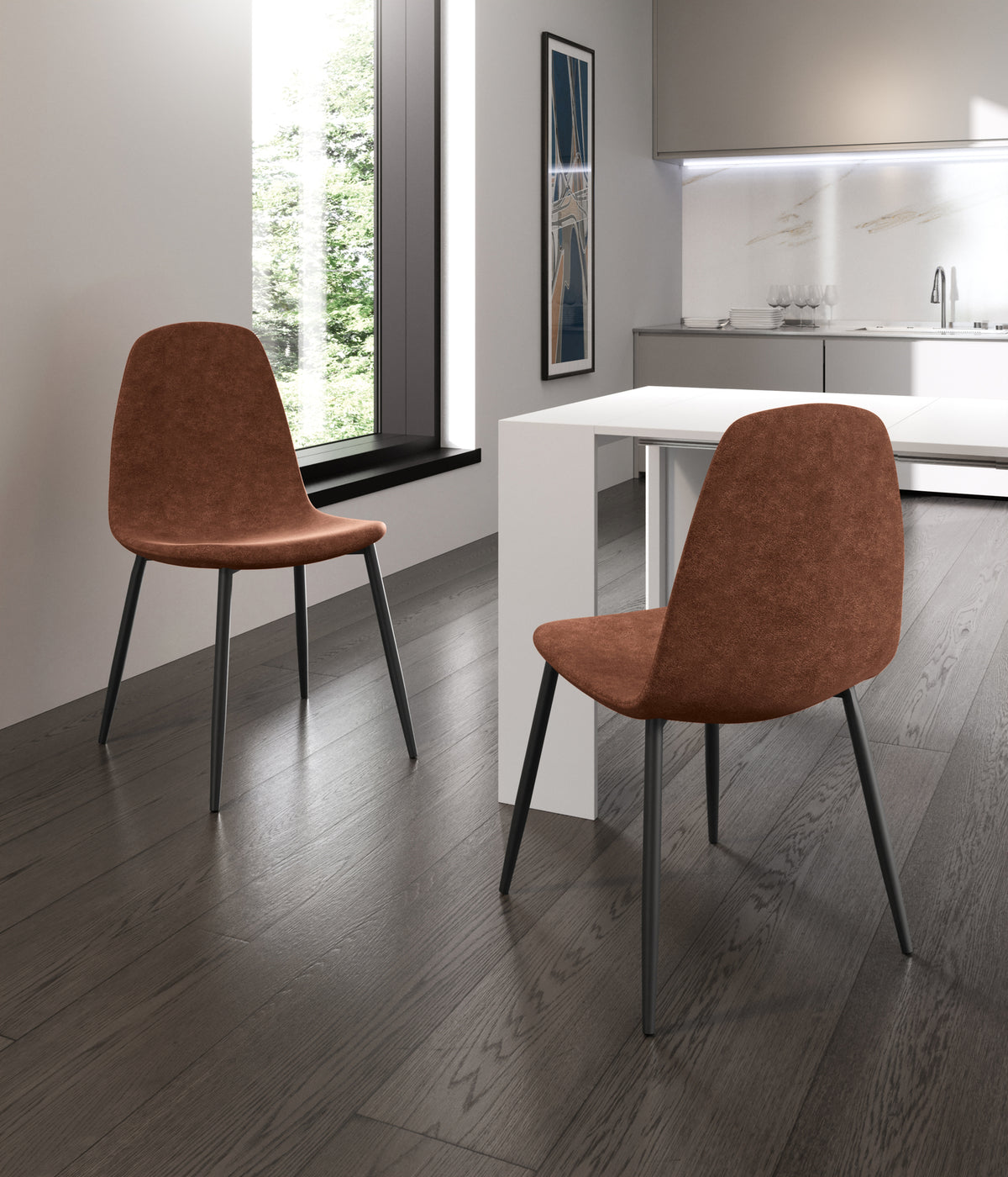 Dining Chair Brigitte Brown Domestica – Lifestyle