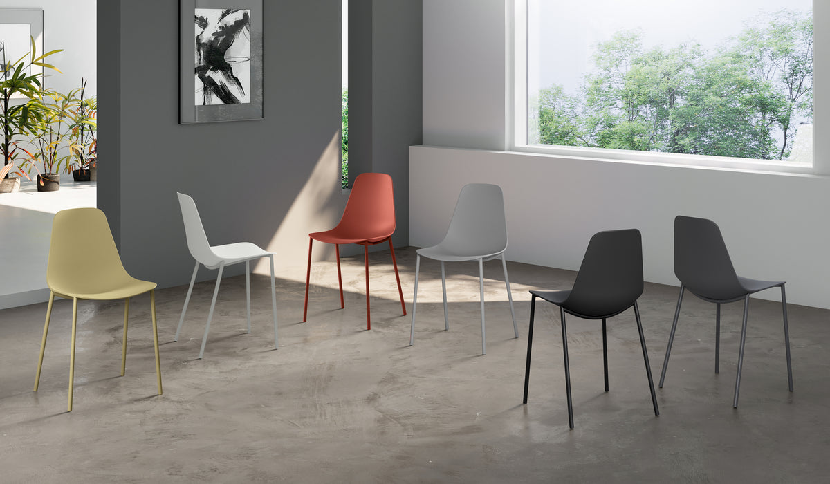 Dining Chair Frida Polypropylene Rust Domestica – Lifestyle