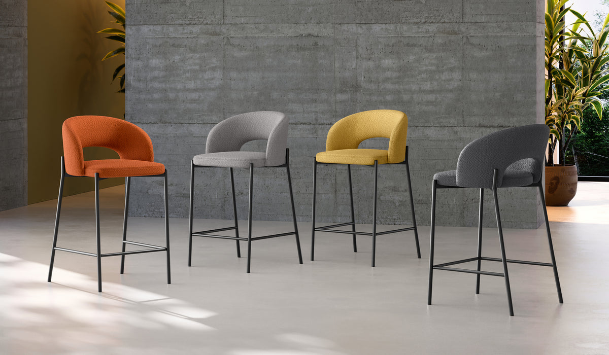 Counter Stool Greta Orange Domestica – Lifestyle