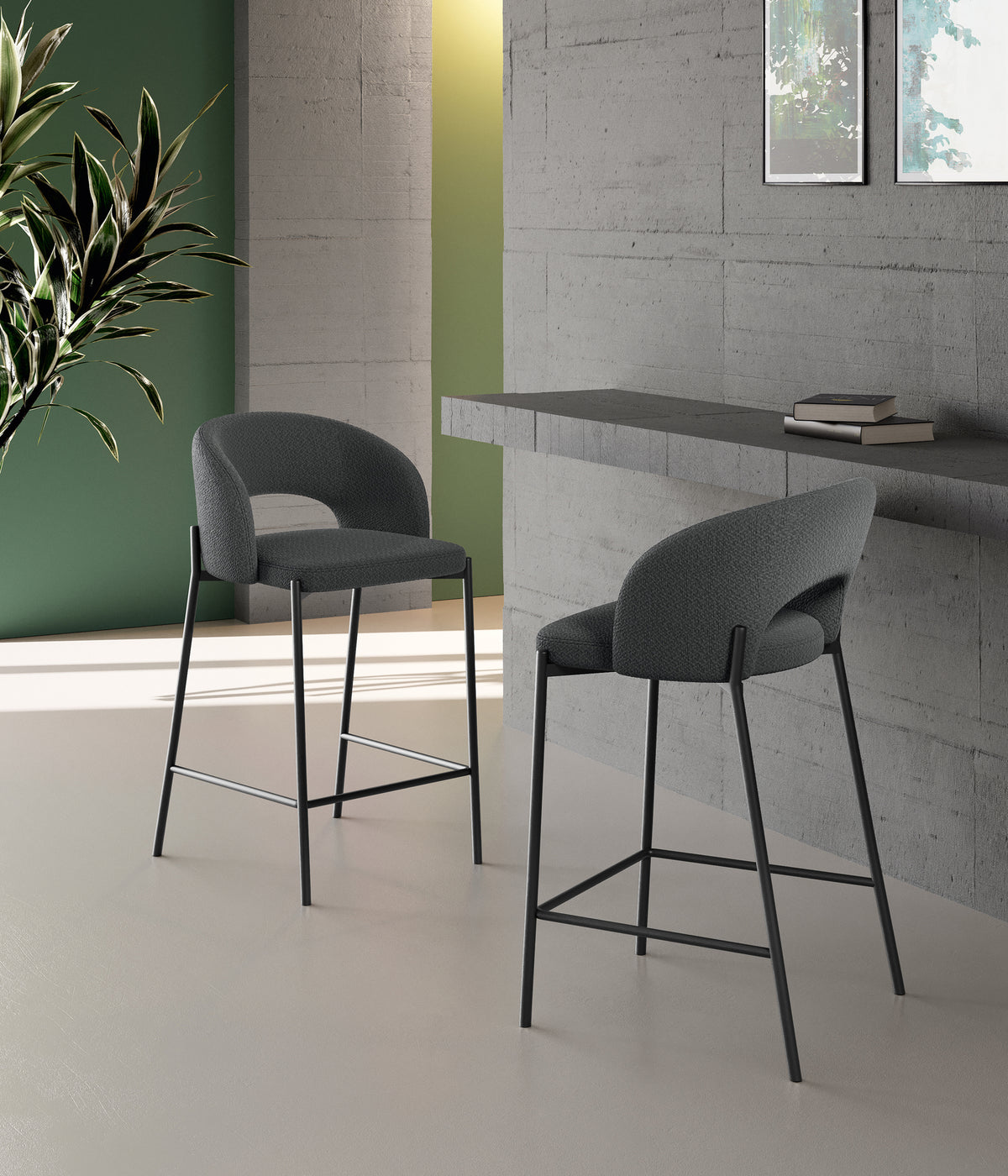 Counter Stool Greta Grey Domestica – Lifestyle