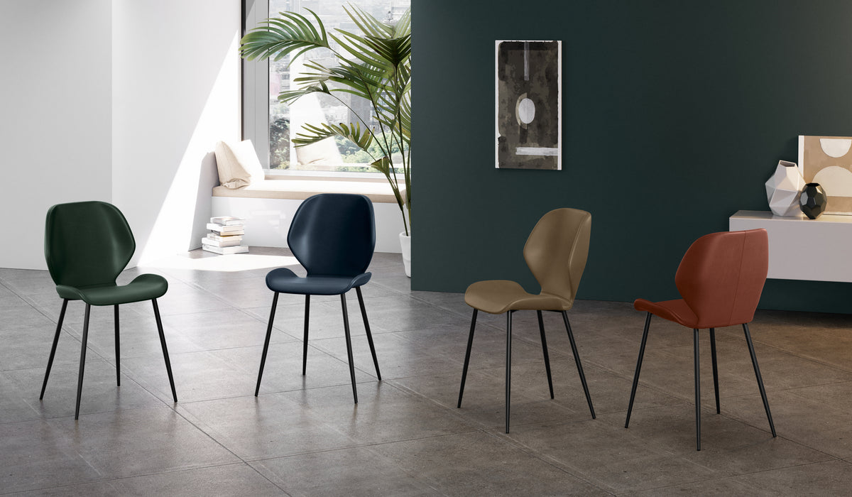 Dining Chair Diana Soft-Touch Leather Brown Domestica – Lifestyle