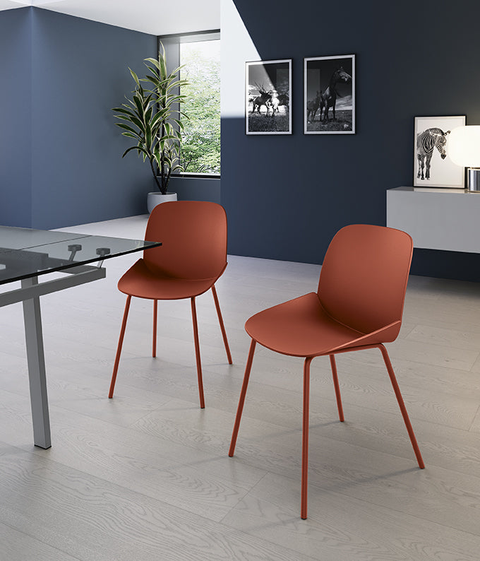 Dining Chair Eva Polypropylene Rust Domestica – Lifestyle
