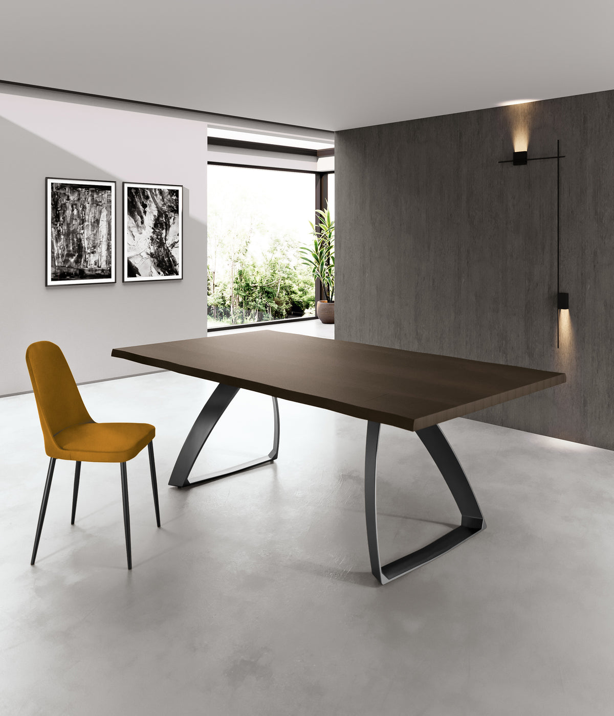 Dining Chair Tamara Soft-Touch Caramel Domestica – Lifestyle