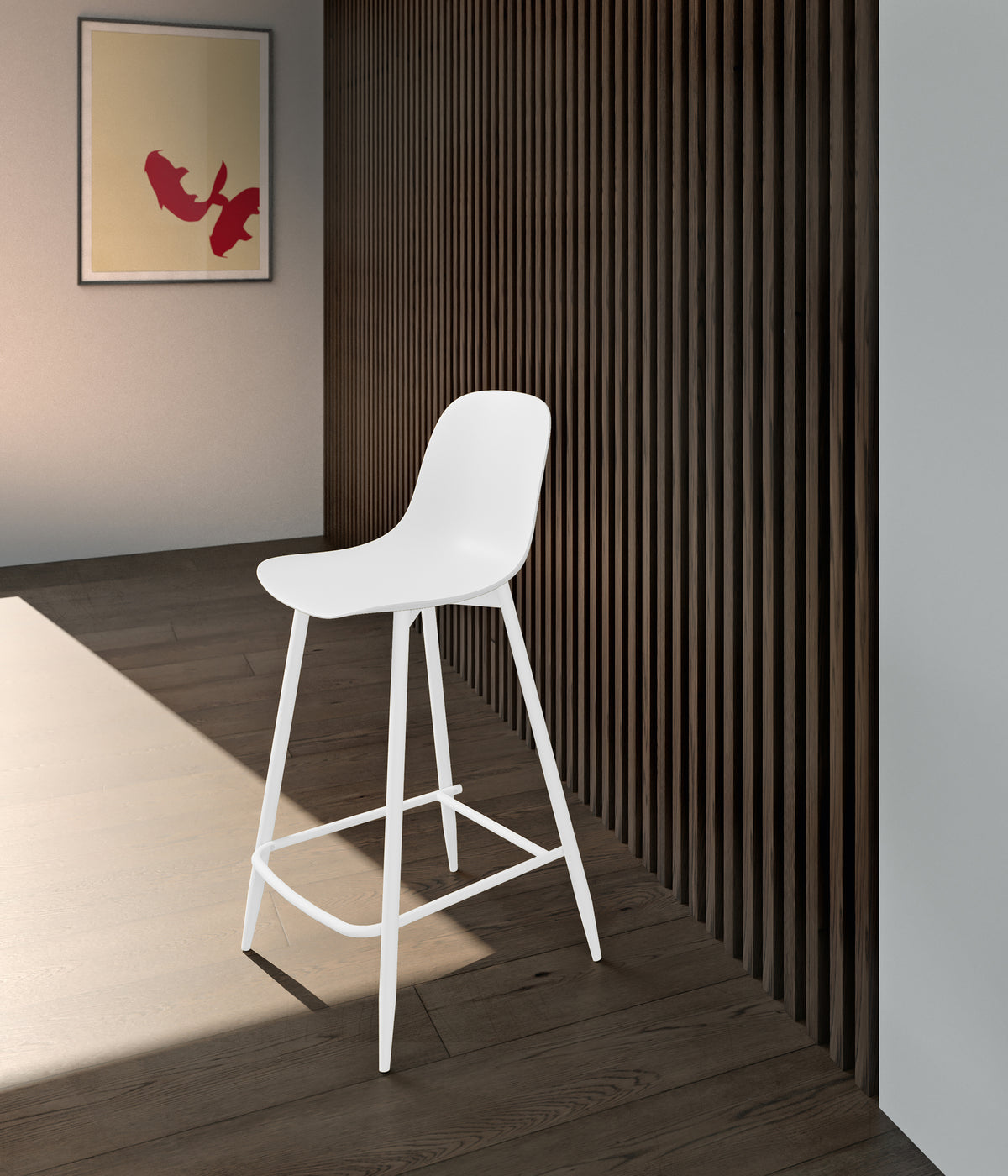 Counter Stool Frida White Domestica