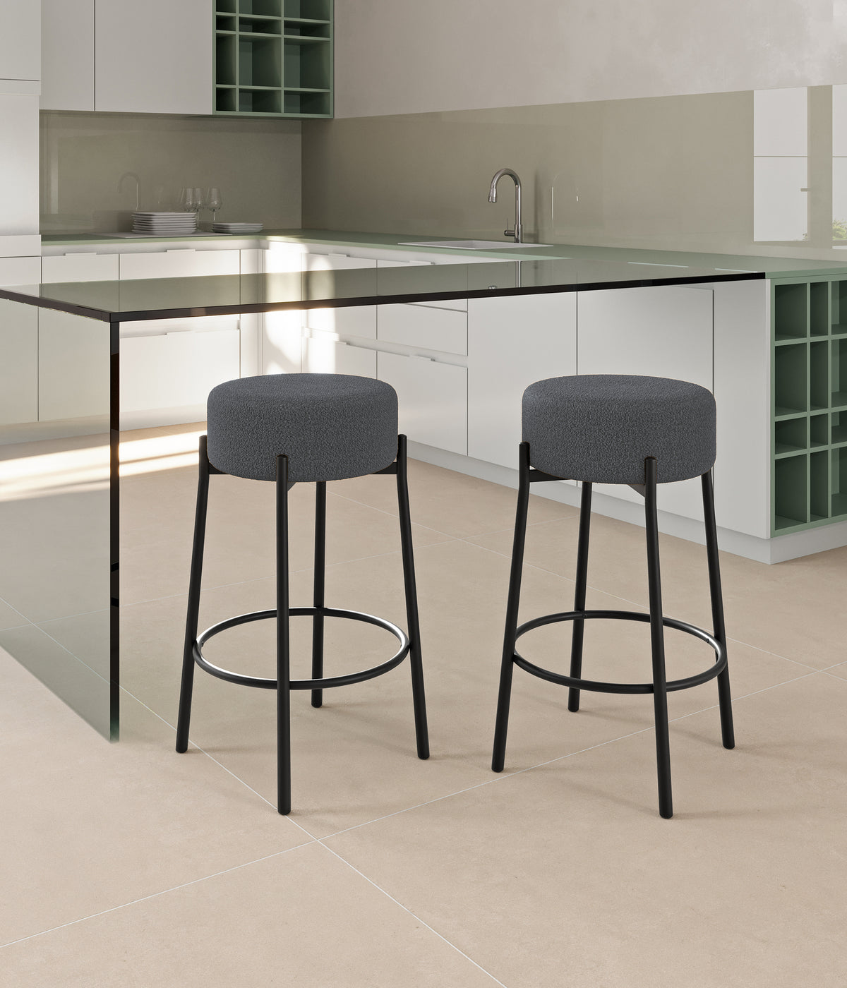 Counter Stool Syd Dark Grey Domestica – Lifestyle