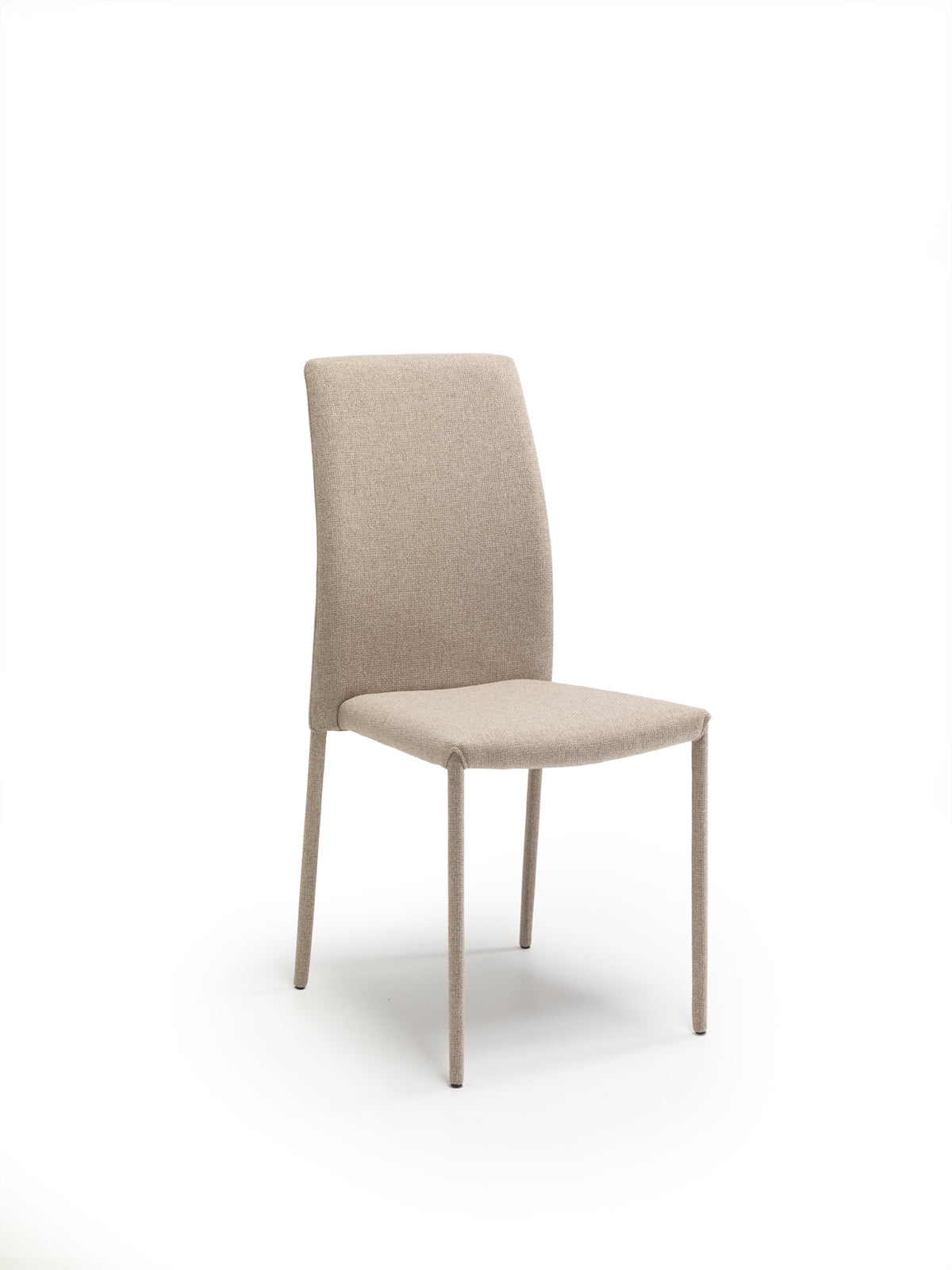 Dining Chair Leda Beige Domestica – Product View on White