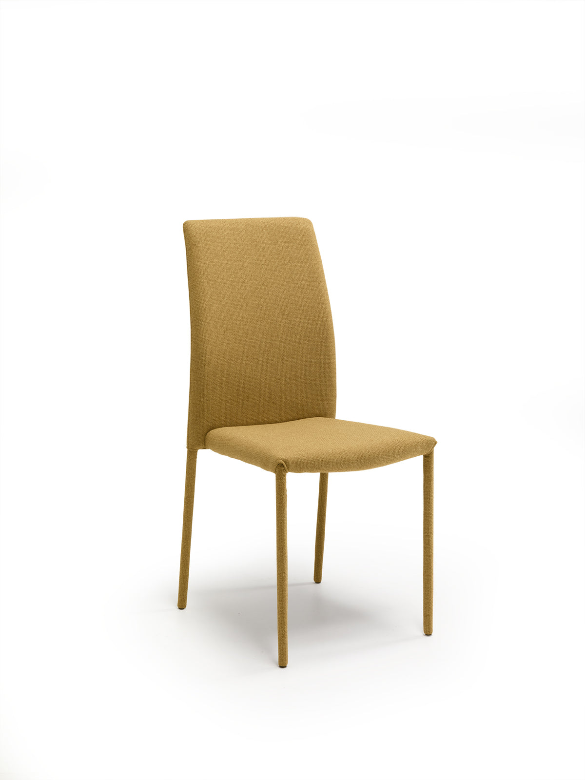 Dining Chair Leda Yellow Domestica – Product View on White