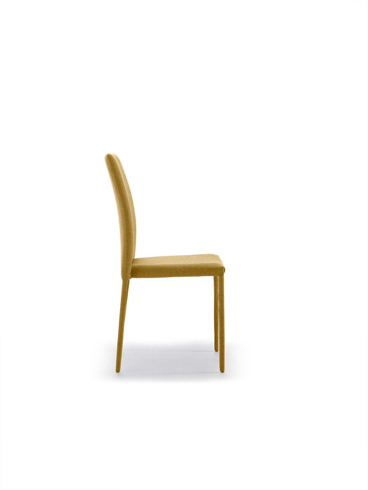 Dining Chair Leda Yellow Domestica – Product View on White