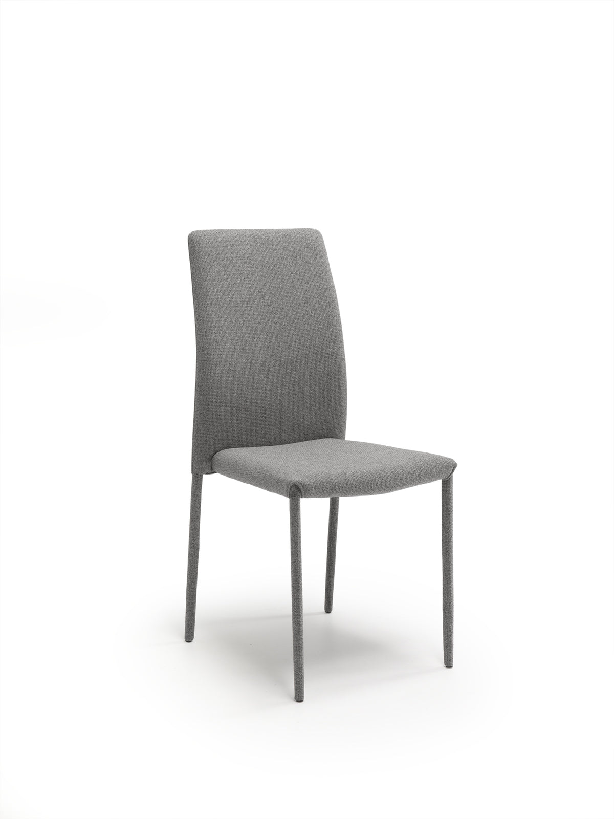 Dining Chair Leda Dark Grey Domestica – Product View on White