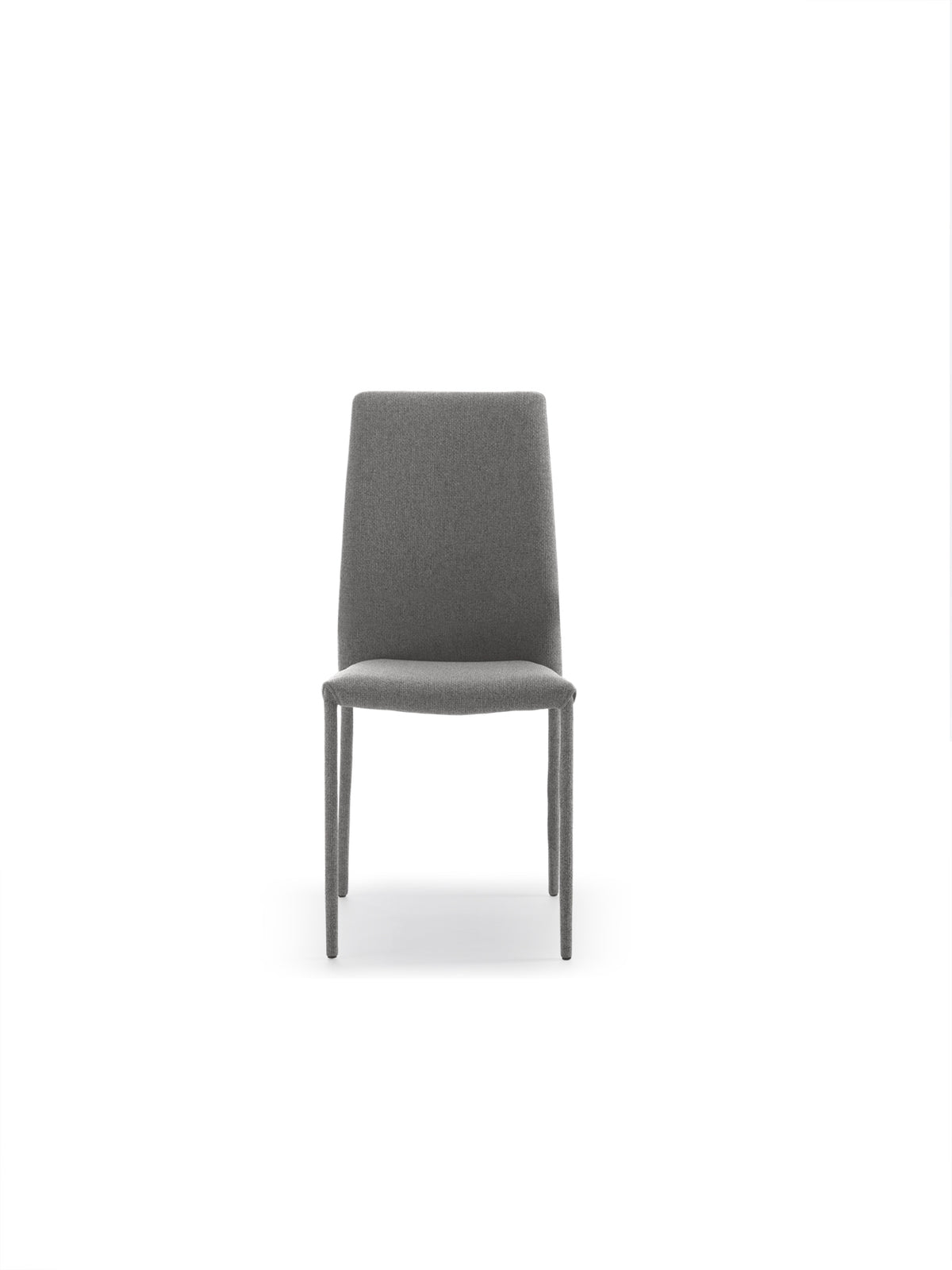 Dining Chair Leda Dark Grey Domestica – Product View on White