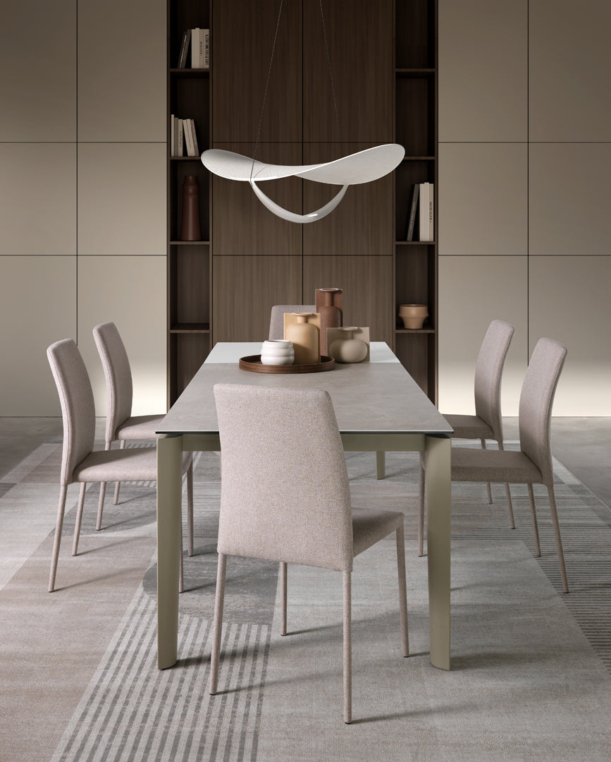 Extendable Dining Table Horus 160-240 cm Sand / Sand Domestica – Lifestyle