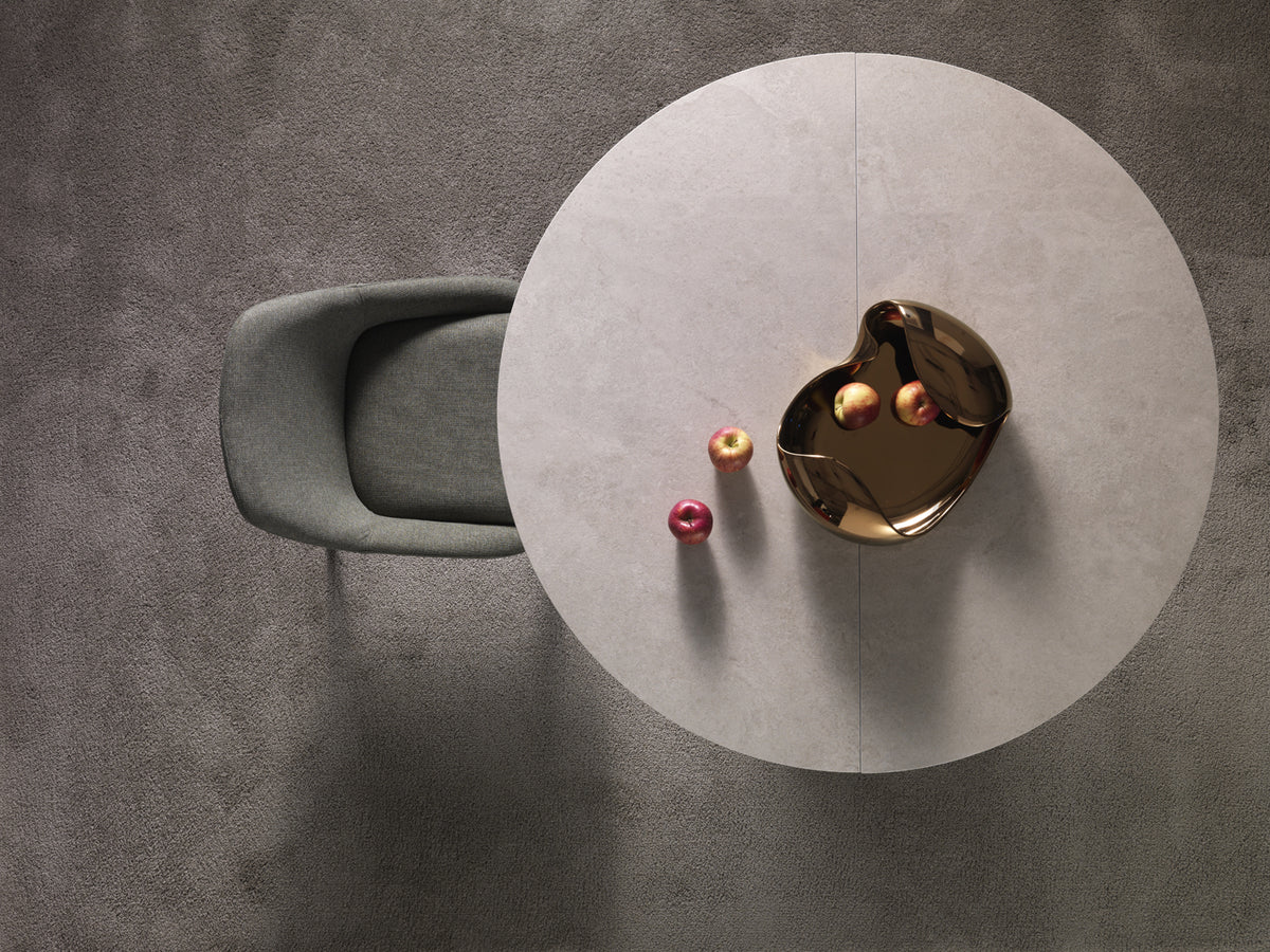 Extendable Dining Table Moon 120-160 cm Sand / Sand Domestica – Lifestyle