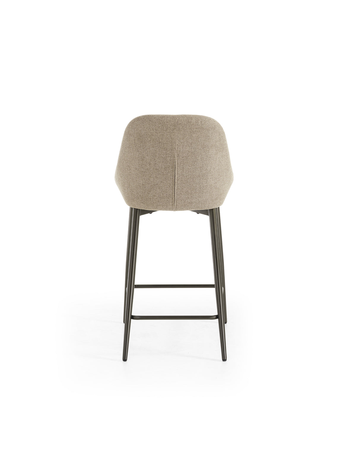 Counter Stool Kira Beige / Bronze Domestica – Product View on White