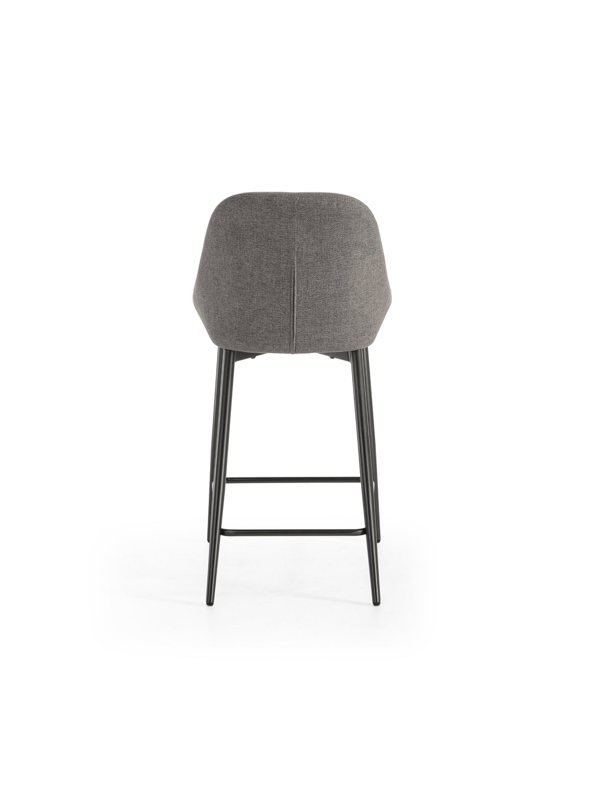 Counter Stool Kira Dark Grey / Anthracite Domestica – Product View on White