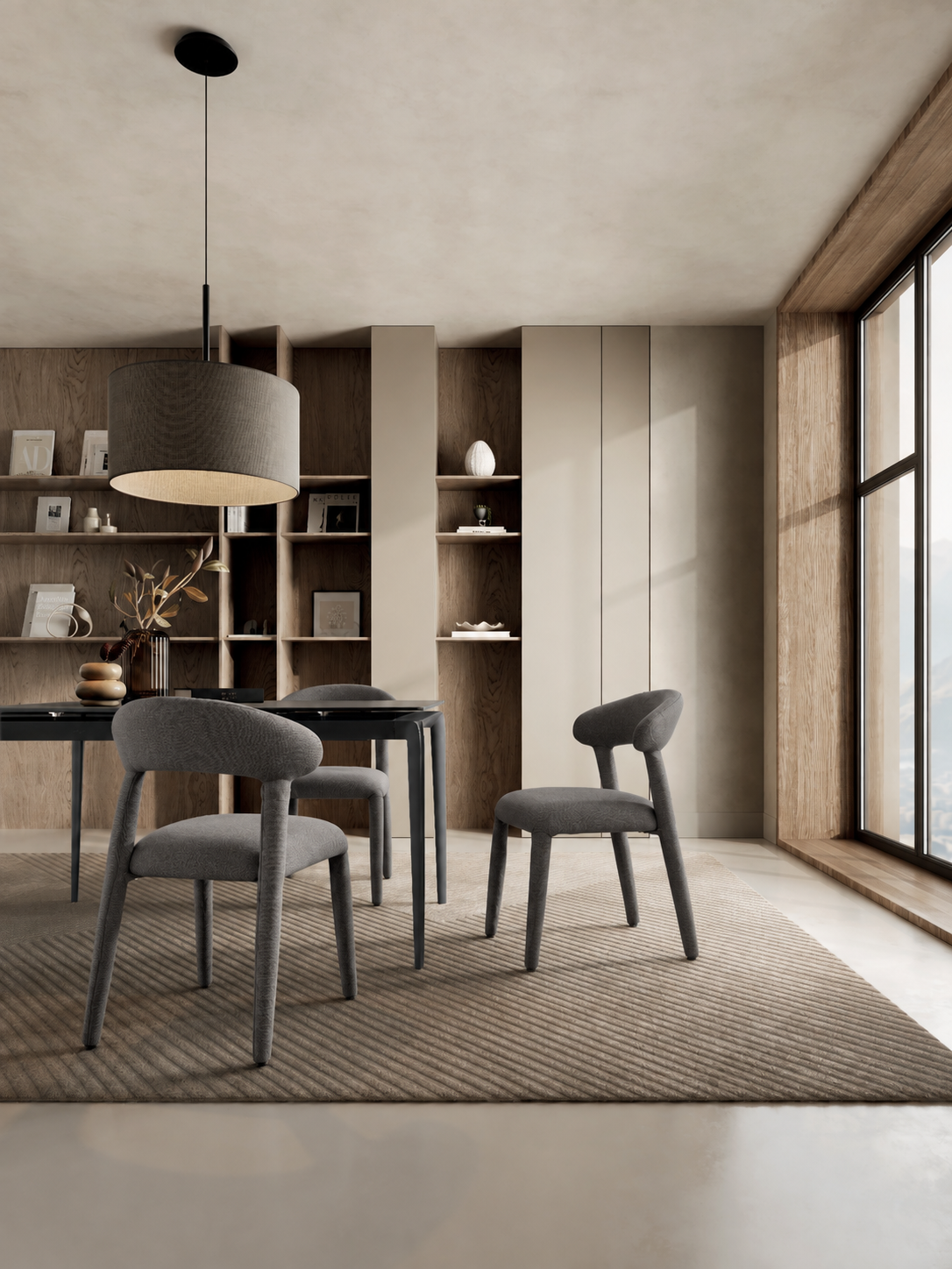 Dining Chair Livia Dark Grey Domestica – Lifestyle