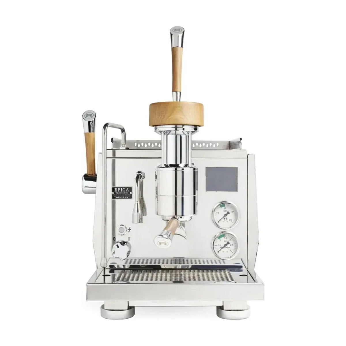 Espresso Machine Epica Rocket Espresso Domestica – Front View on White