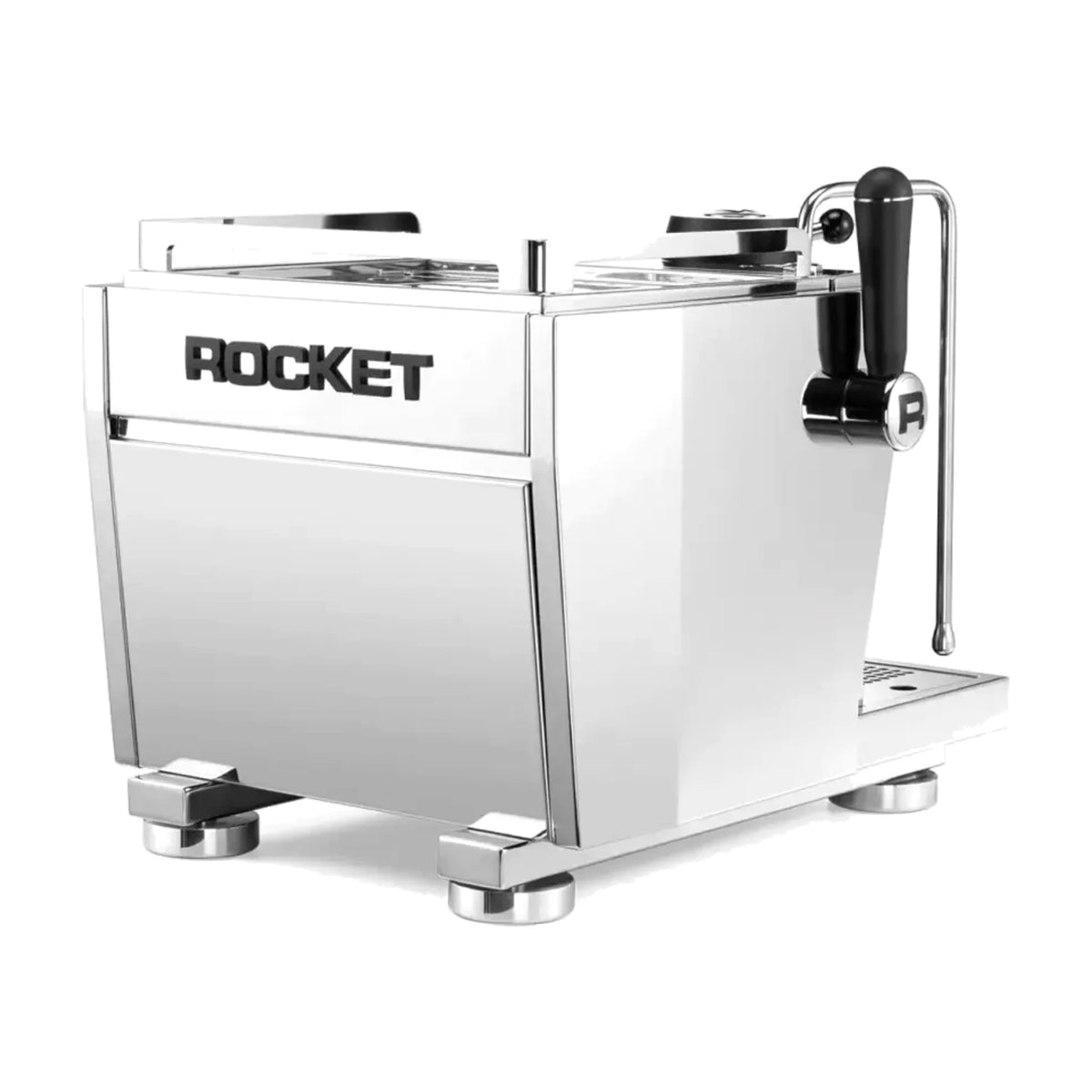 Espresso Machine R Nine One Rocket Espresso Domestica – Back Three Quarter View on White