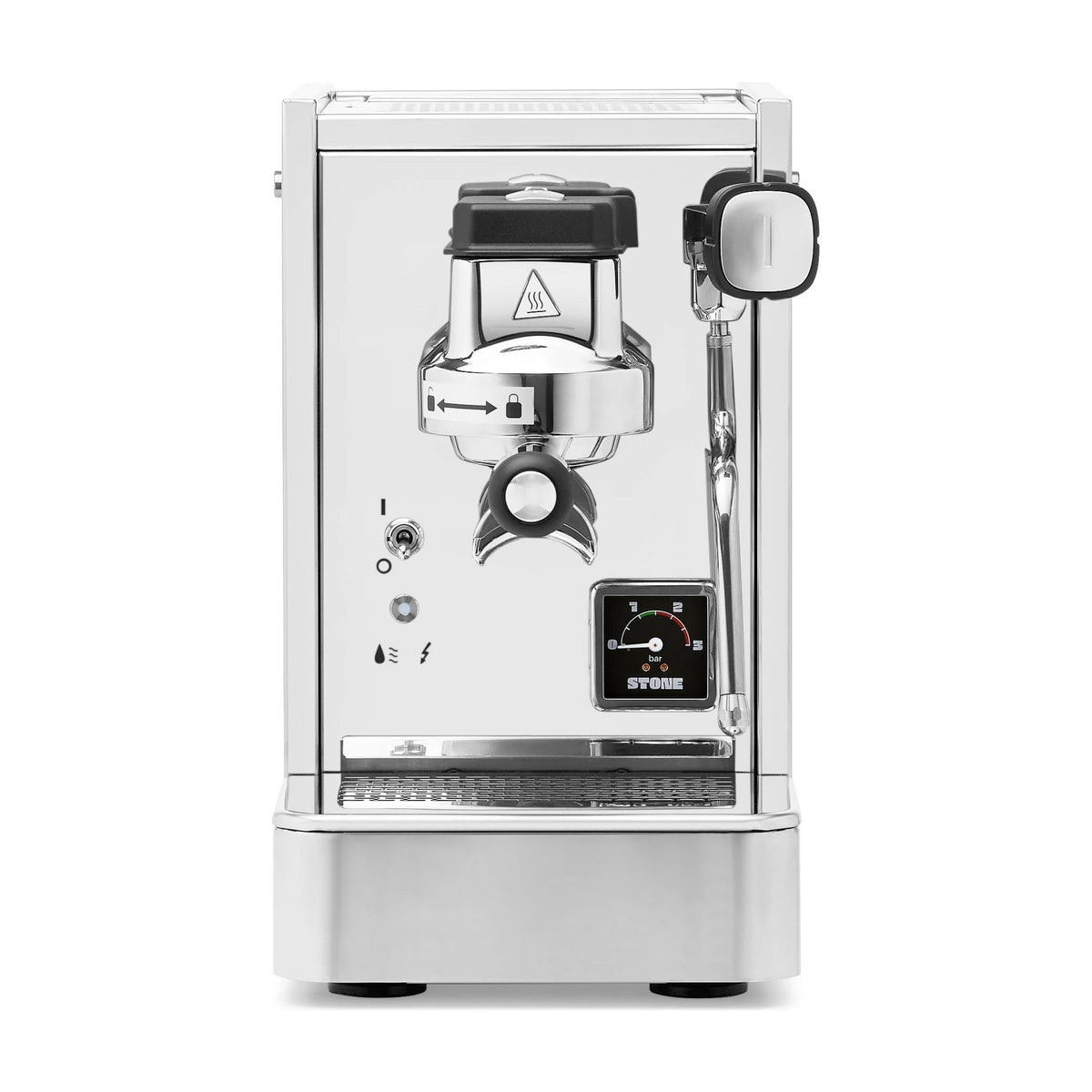 Espresso Machine Stone Lite Premium Domestica – Front View on White