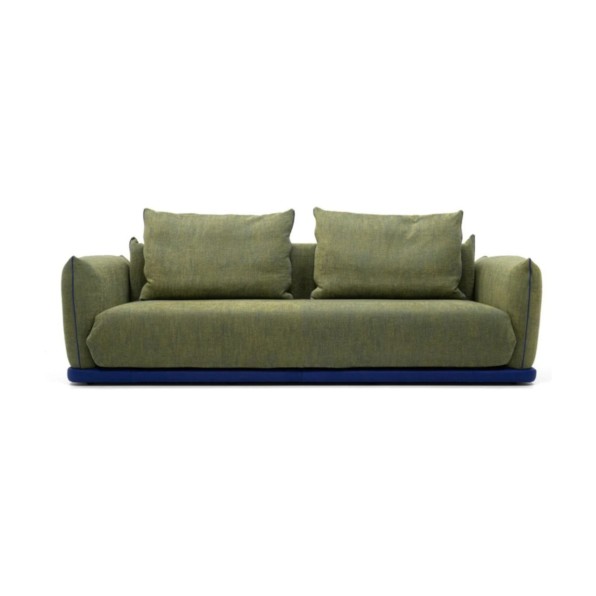 Zazou Domestica – Front View on White in Green Fabric