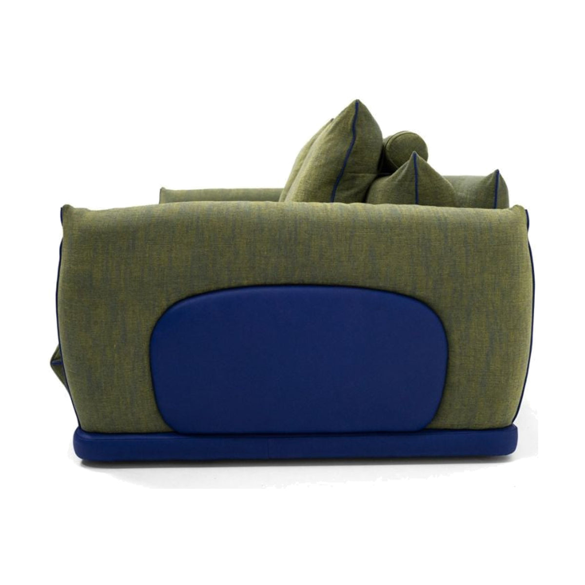 Sofa Bed Zazou Olive Green Domestica – Angle