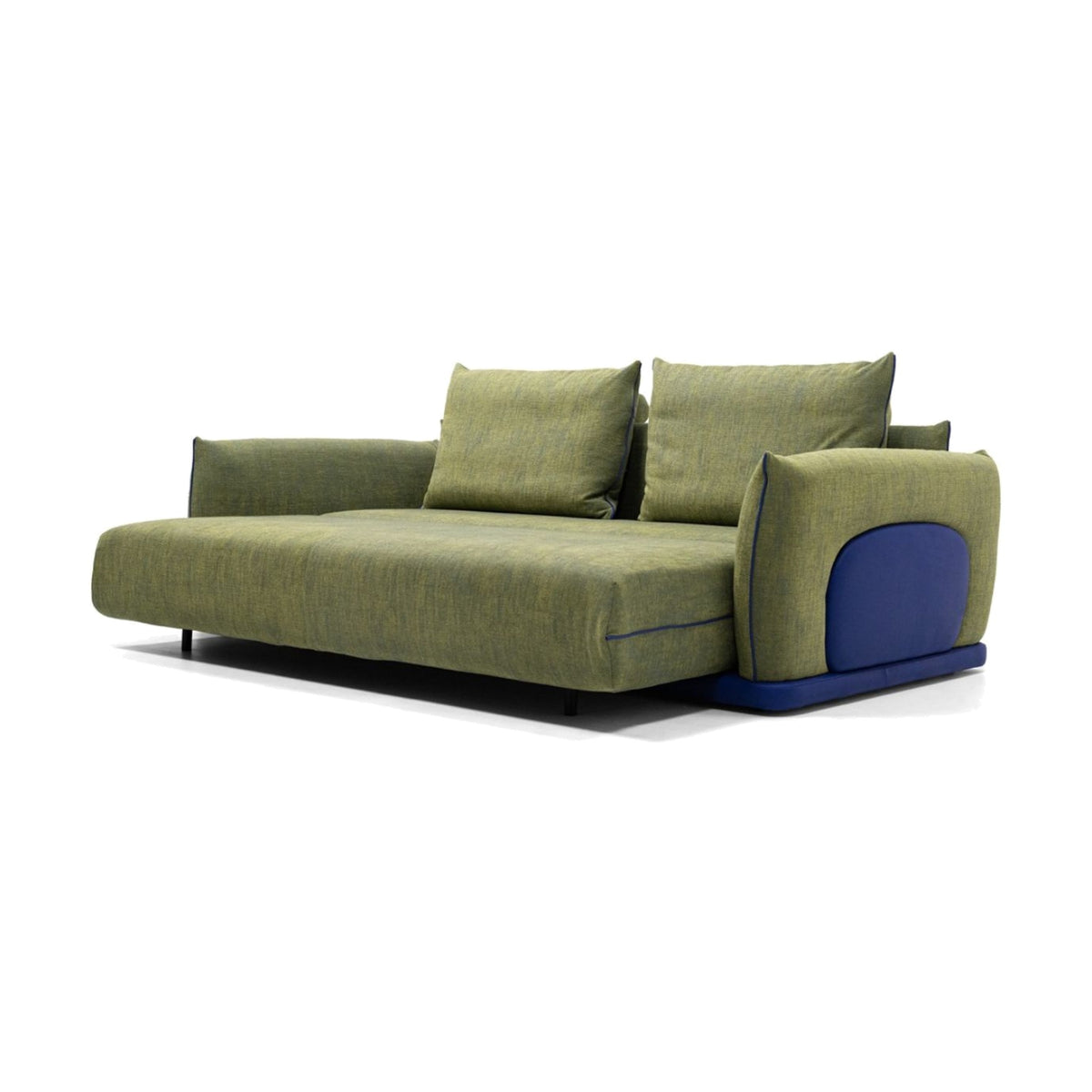 Sofa Bed Zazou Olive Green Domestica – Detail Cushion
