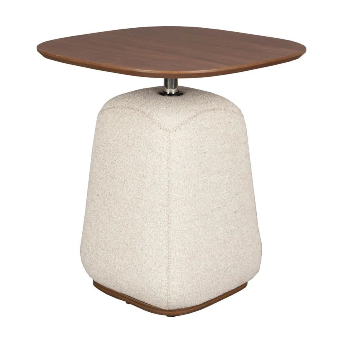 Side Table Shelly Off-White Domestica – Three Quarter View on White