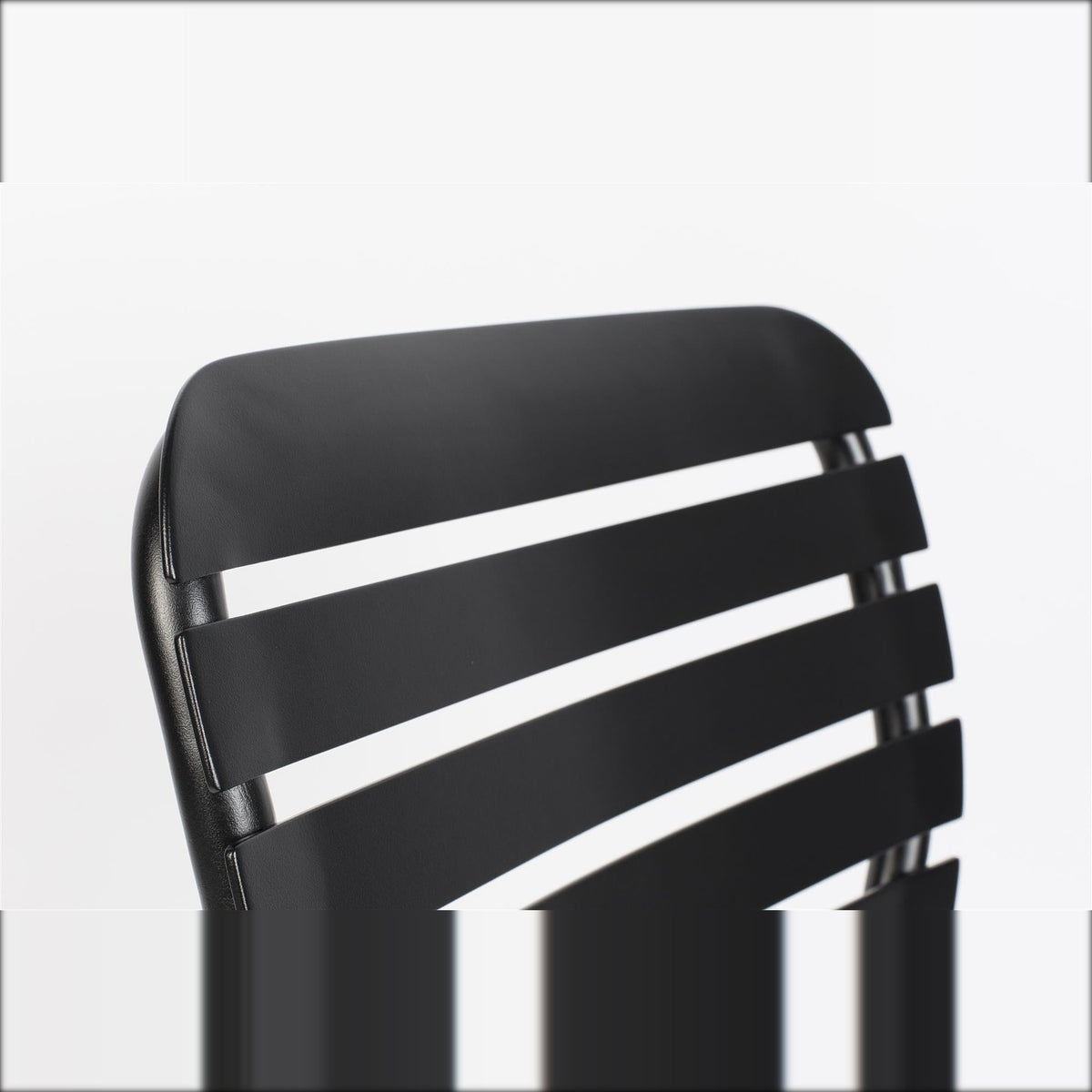 Garden Chair Vondel Black Domestica – Backrest Top Close-up