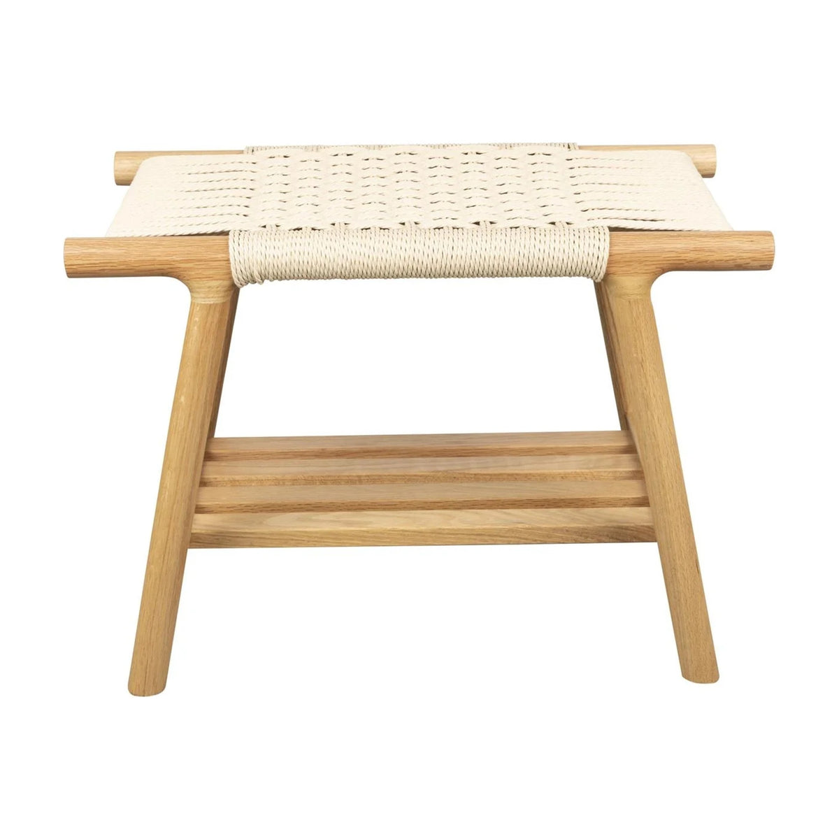 Stool Kintaro Natural Domestica – Front View on White