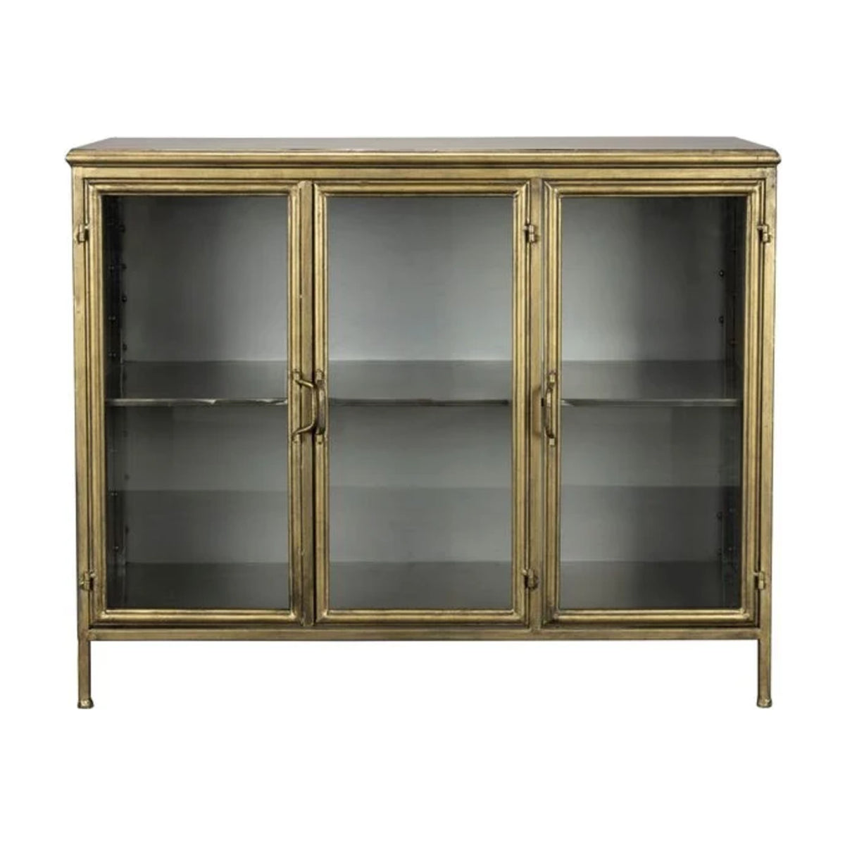 Sideboard Gertlush Gold Domestica – Front View on White