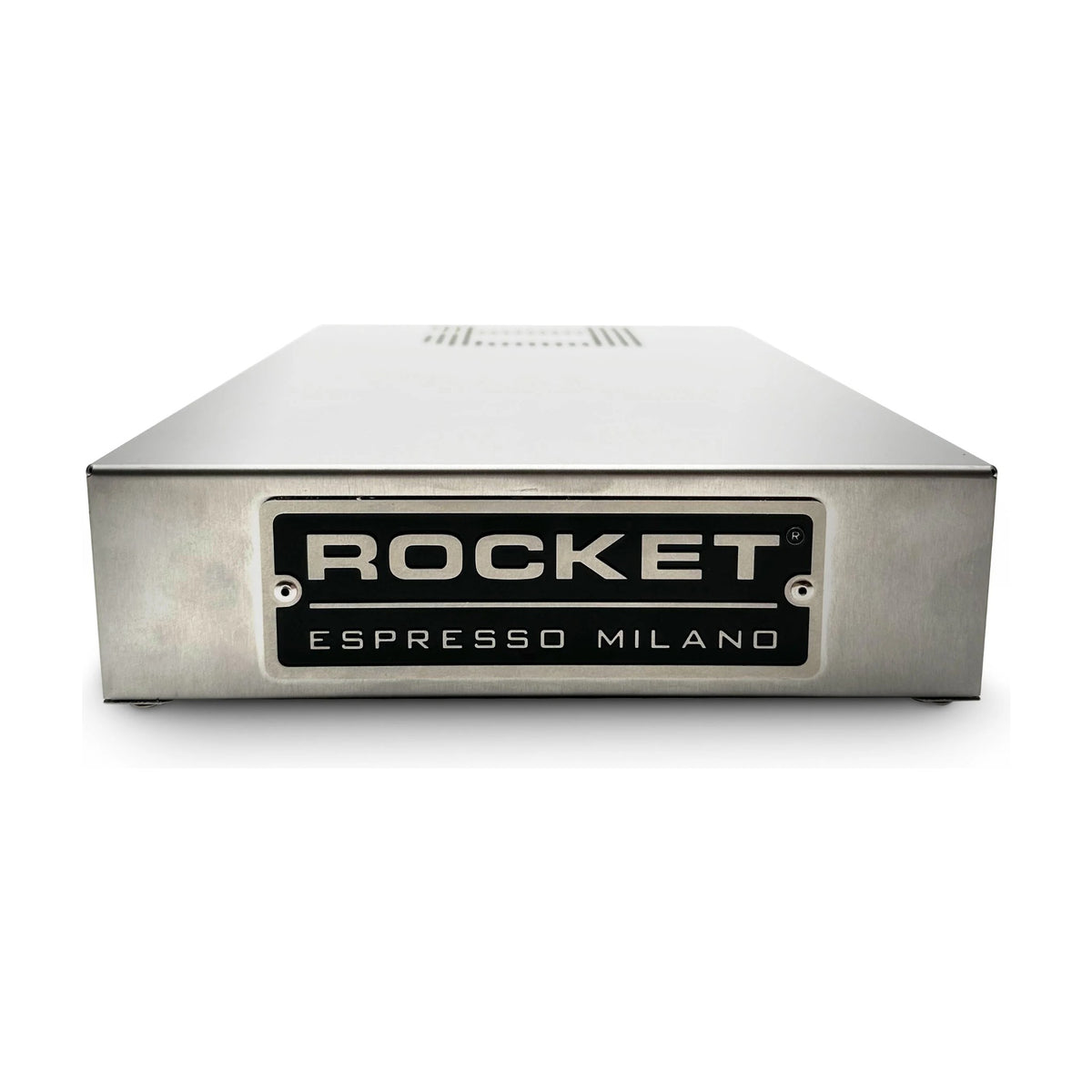 Knock Box Drawer Rocket Espresso Domestica – Back View with Rocket Espresso Milano Badge