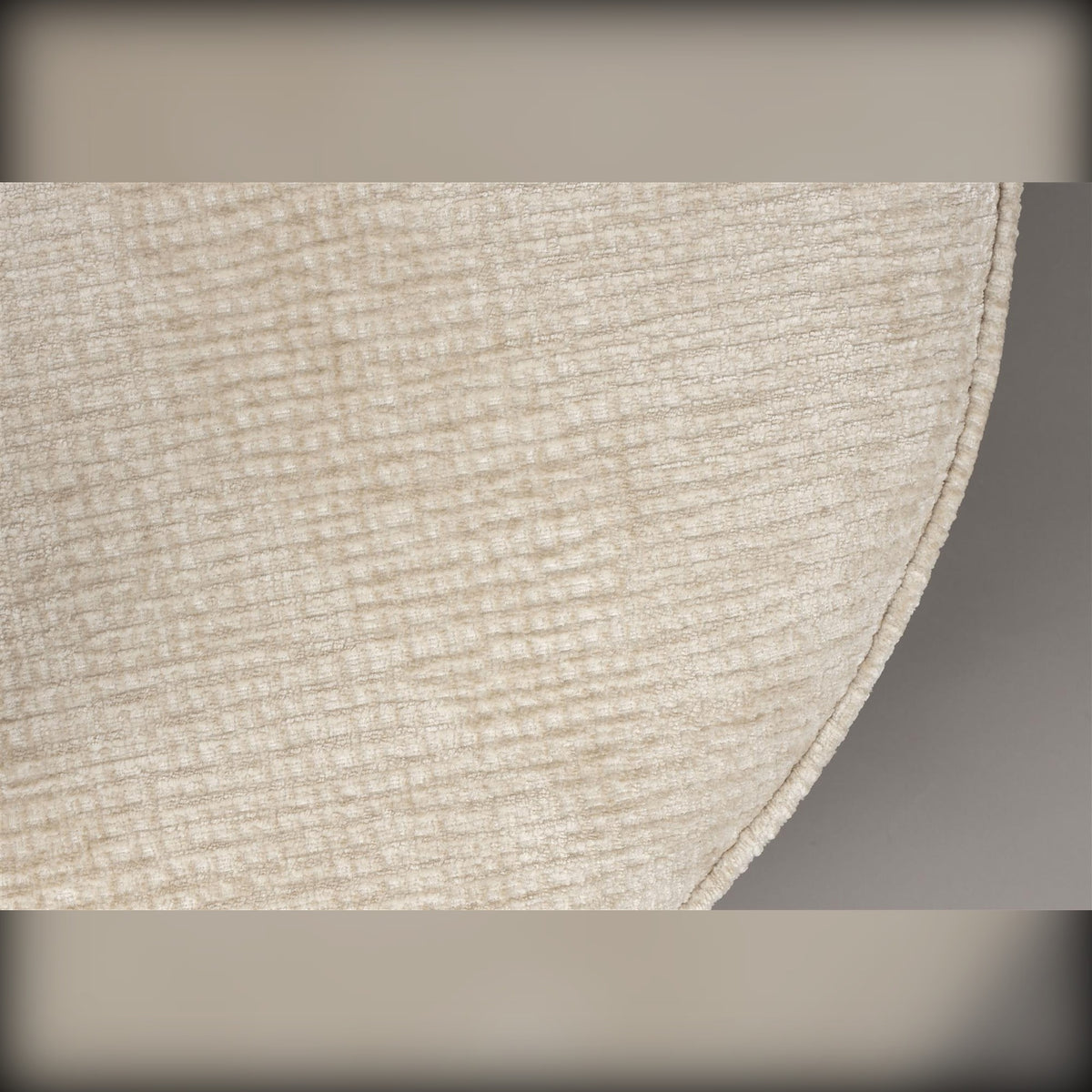 Lounge Chair Tilbury Natural Beige Domestica – Seat Edge Upholstery Close-up