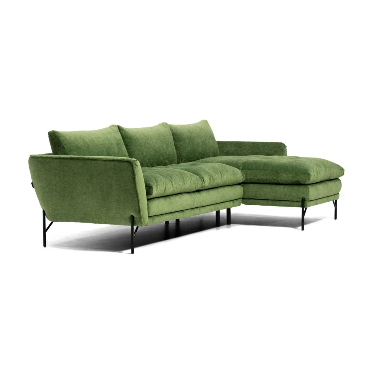 Bliss Domestica – Corner Sofa, Opposite Three Quarter View on White