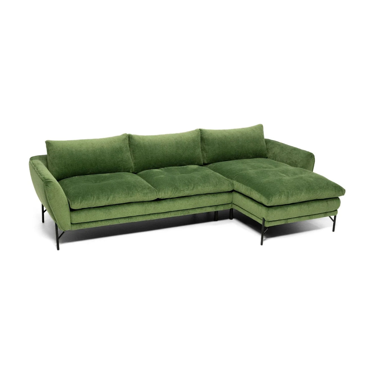 Bliss Domestica – Corner Sofa, Front View on White