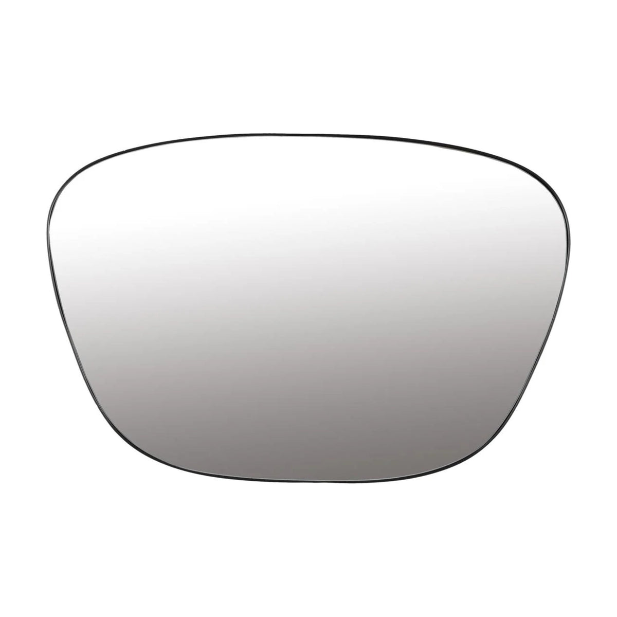 Mirror Lina Black Domestica – Front View on White
