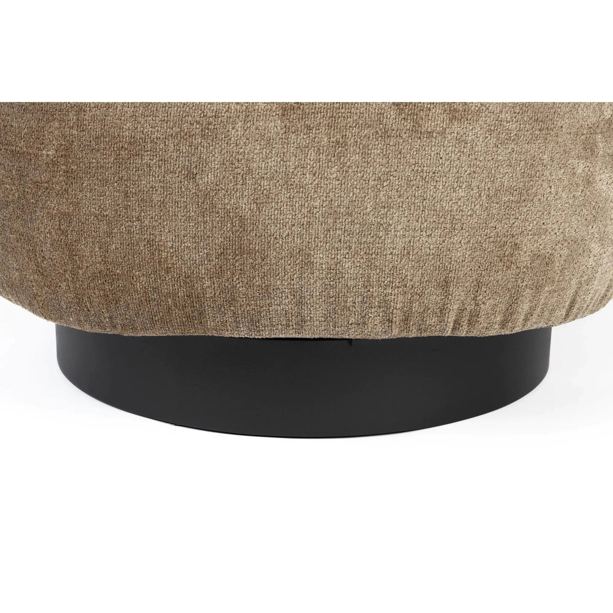 Lounge Chair Eden Moss Domestica – Black Base Detail