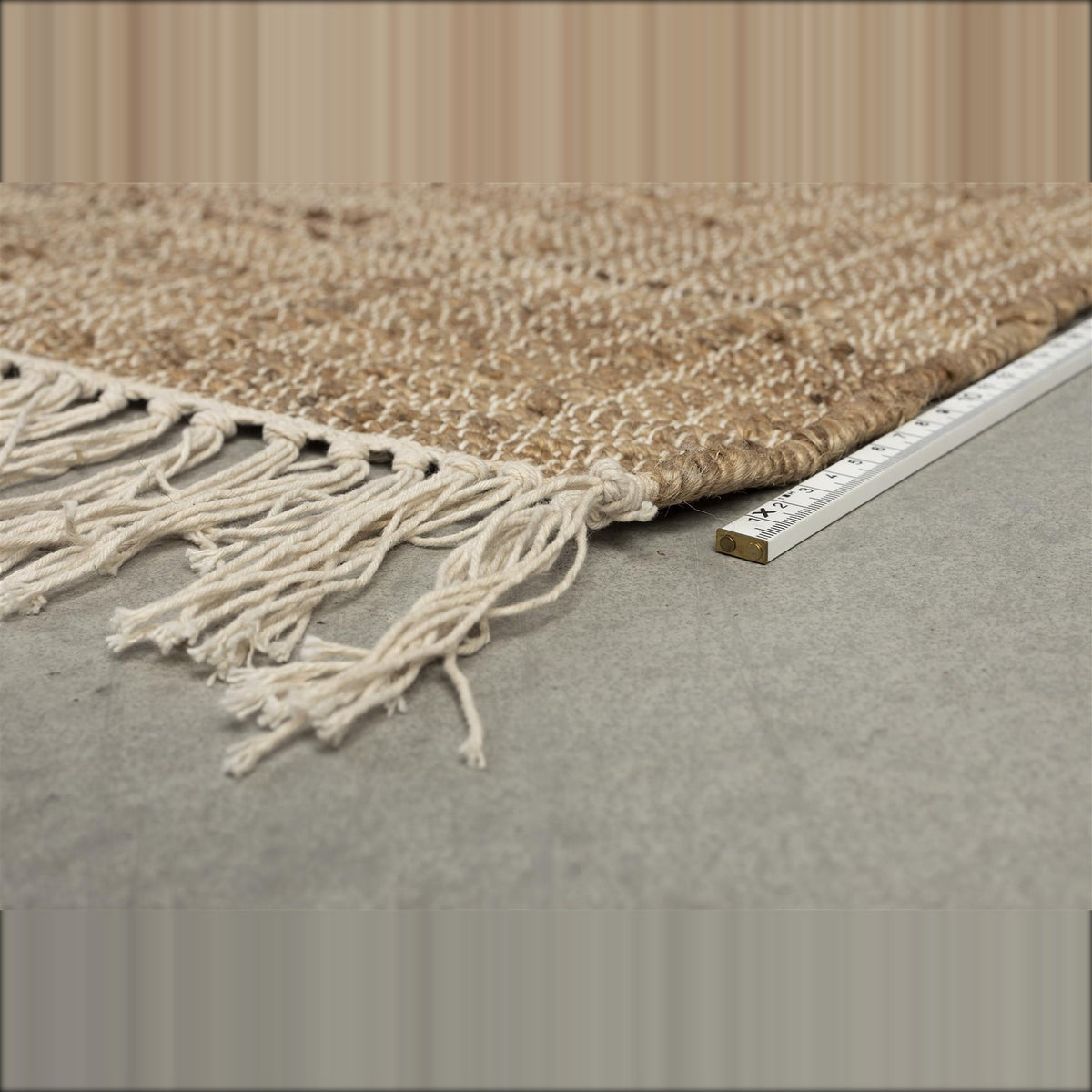 Carpet Pavilion 200x300 Natural Green Brown Domestica – Corner and Texture Close-up