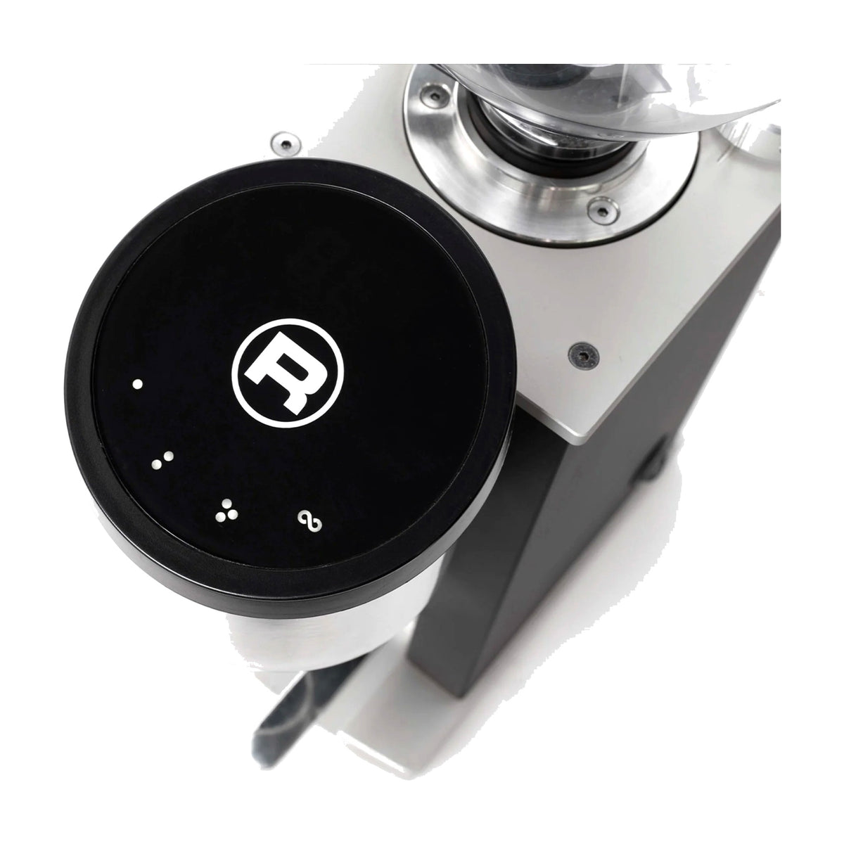 Coffee Grinder Faustino Rocket Espresso Domestica – Dose Selector Close-up from Above