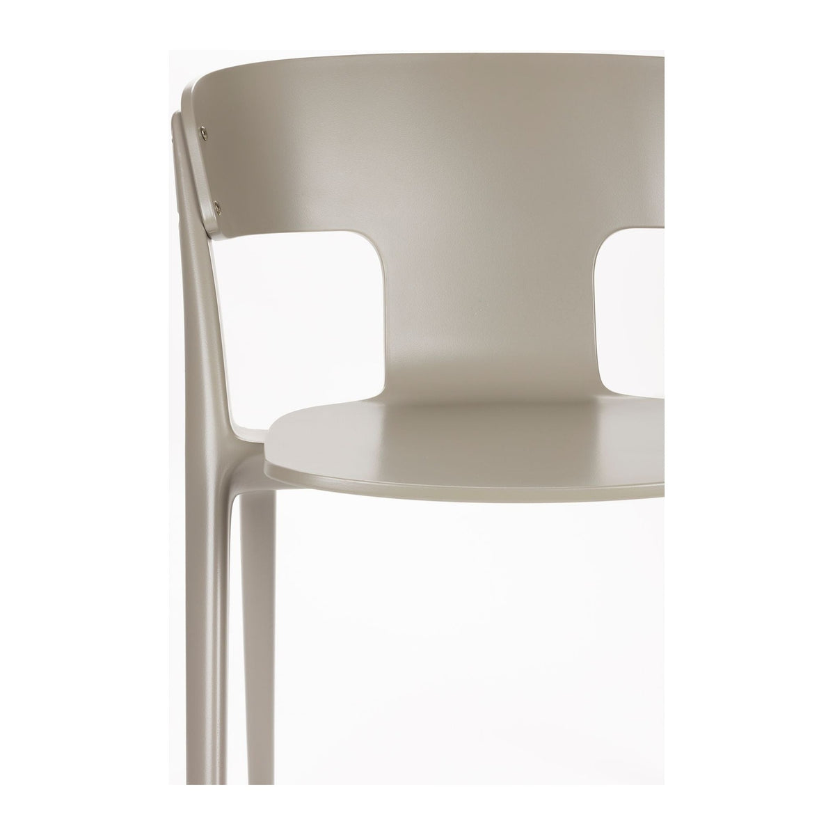 Outdoor Chair Horizon Brown Rice Domestica – Backrest and Seat Close-up