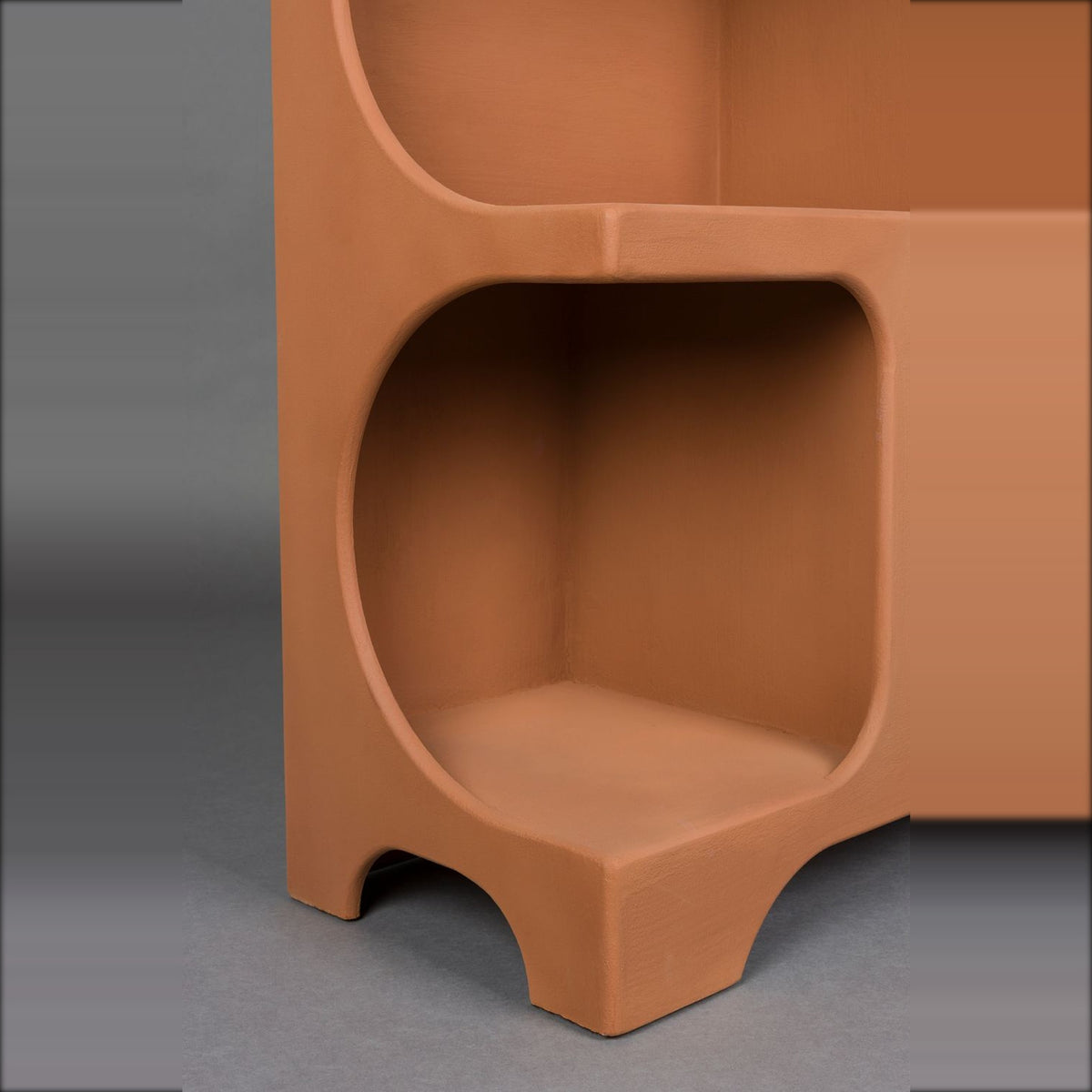 Shelf Dundee XL Domestica – Curved Compartment Side Detail