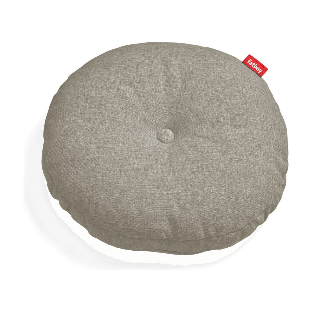 Circle Pillow Nature Grey Domestica – Front View on White – Colour Digitally Matched