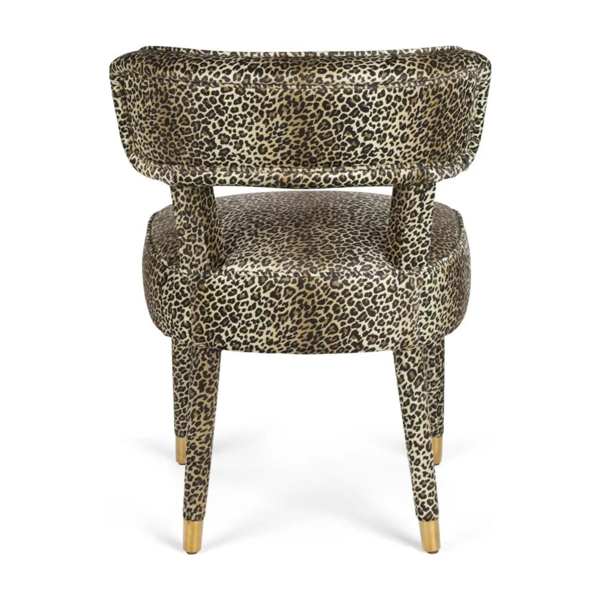Claws Out Chair Panther Domestica – Back View on White