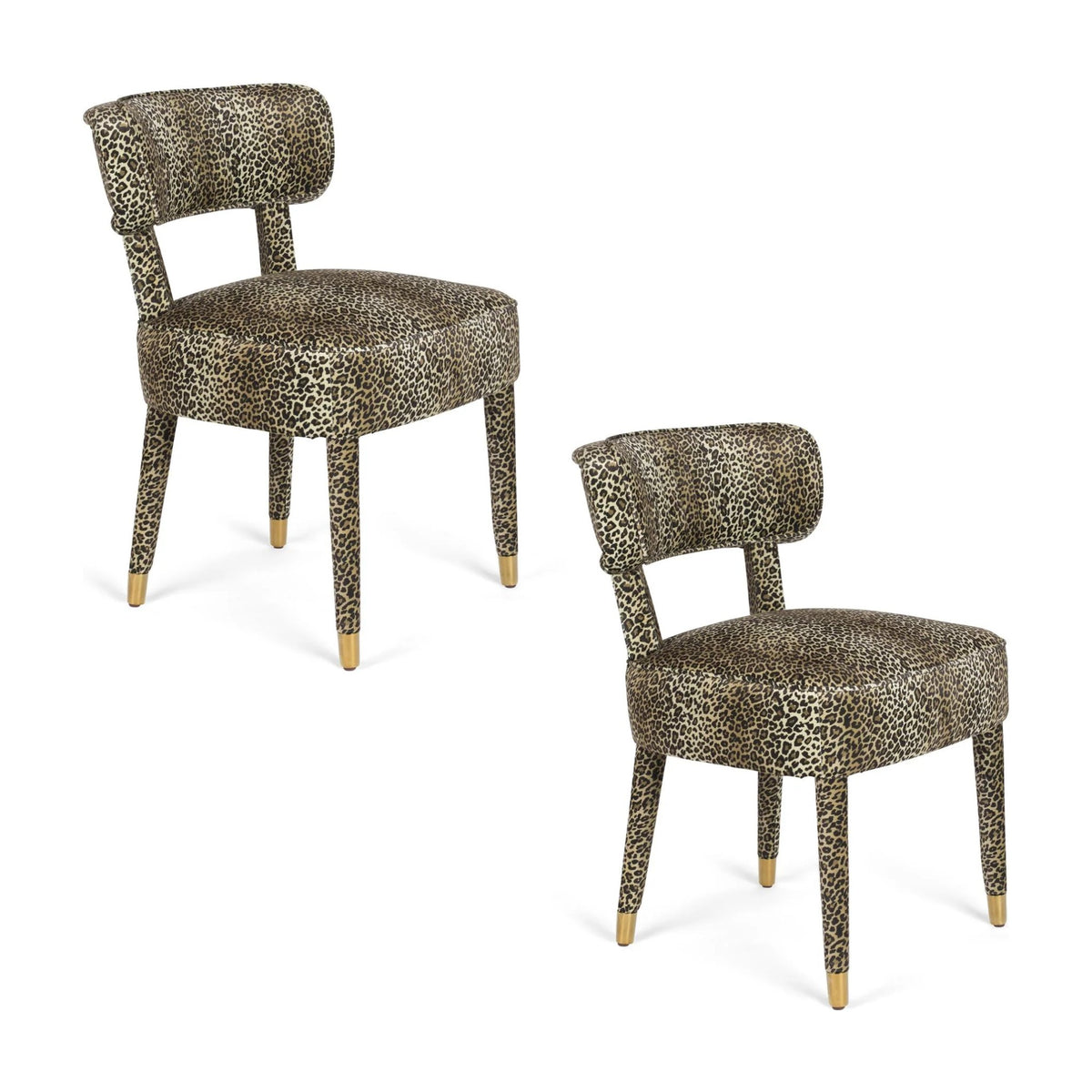 Claws Out Chair Panther Domestica – Shown as a Pair on White