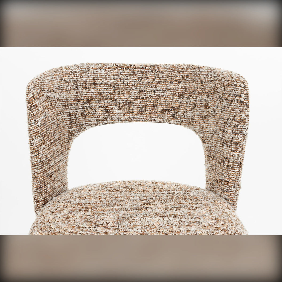 Counter Chair Chelsea Brown Domestica – Backrest Detail
