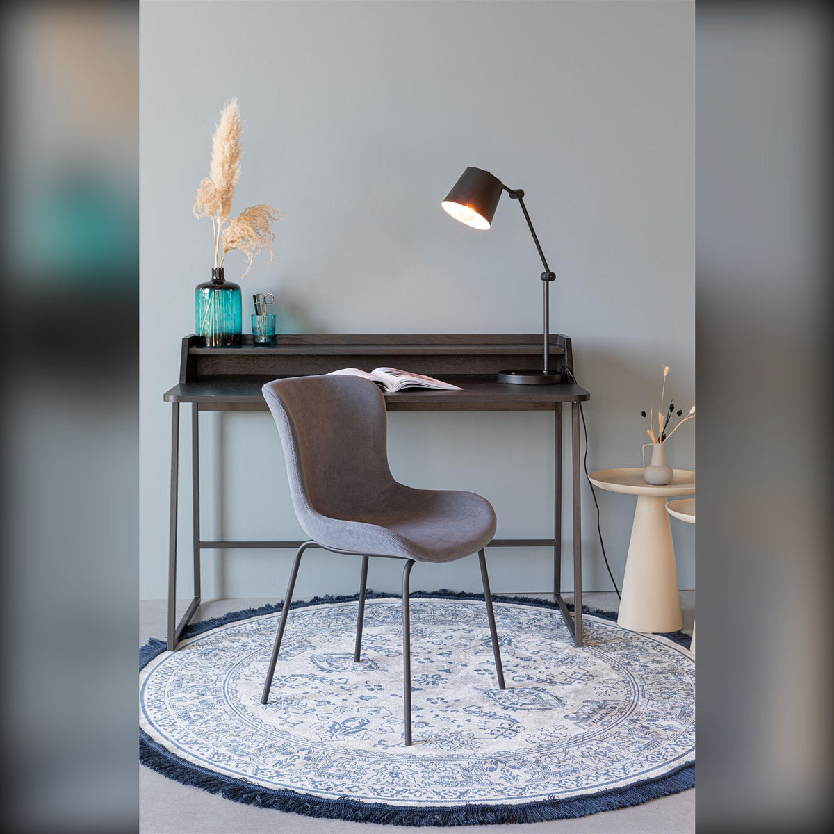 Desk Table Giorgio Black Domestica – Lifestyle – Styled Workspace