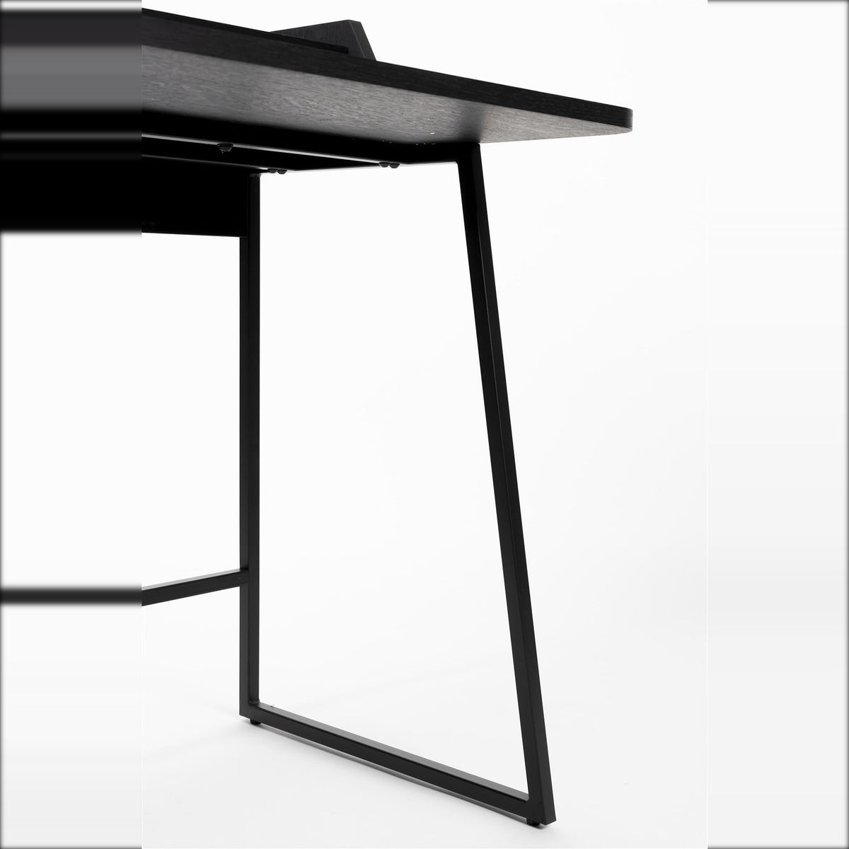 Desk Table Giorgio Black Domestica – Side Frame Detail