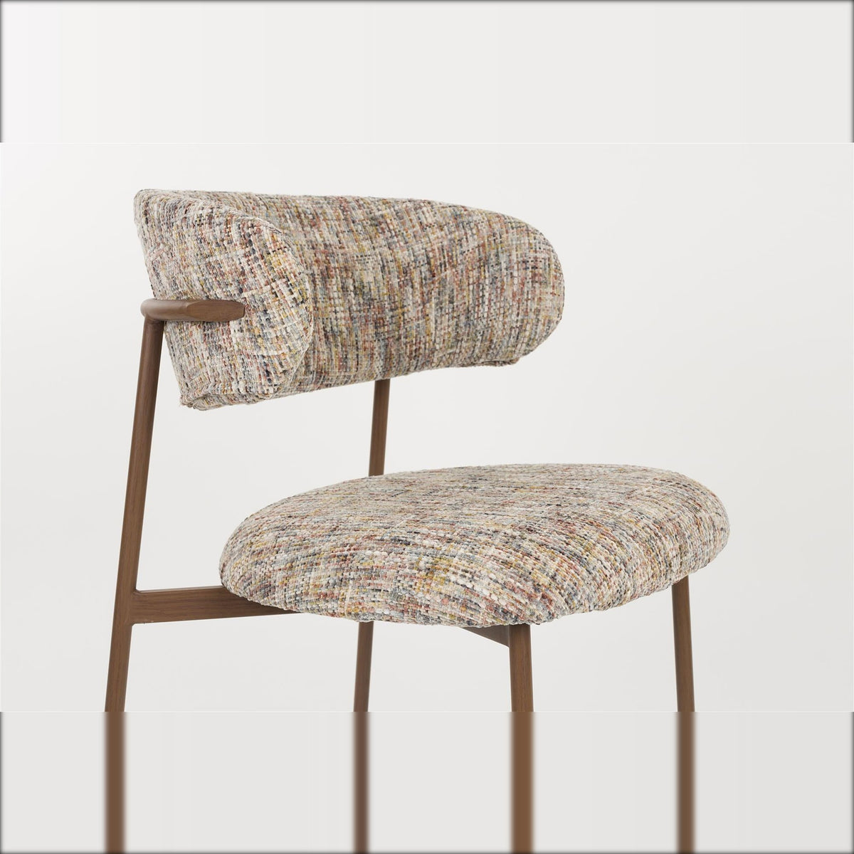 Dining Chair Claes Multicolour Domestica – Seat & Frame Detail