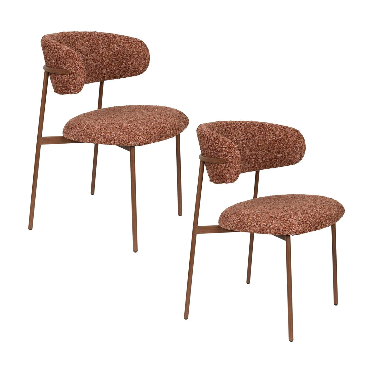 Dining Chair Claes Terra Domestica – Shown as a Pair on White